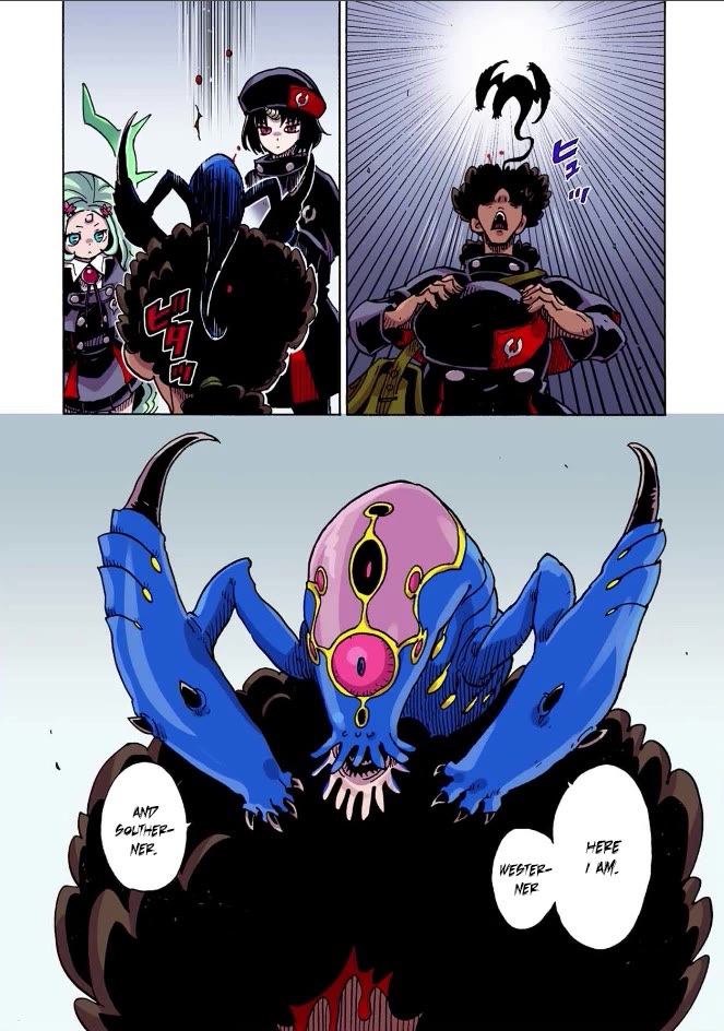 Clevatess - The King of Devil Beasts, the Baby and the Brave of the Undead Chapter 33 page 12 - Chapter 33: The Legend of the Hero and the Town of Origin