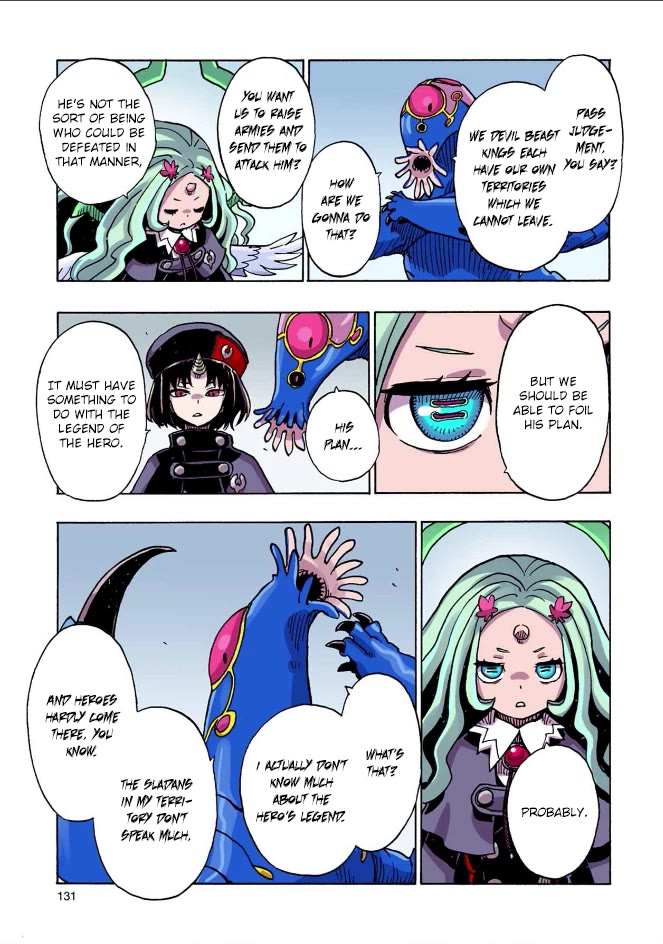 Clevatess - The King of Devil Beasts, the Baby and the Brave of the Undead Chapter 33 page 16 - Chapter 33: The Legend of the Hero and the Town of Origin