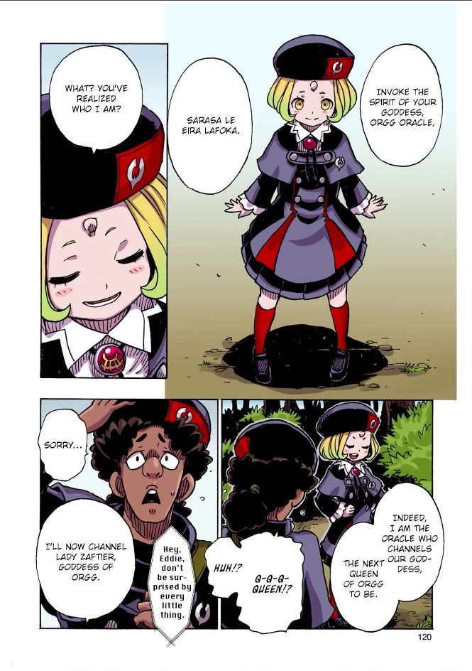 Clevatess - The King of Devil Beasts, the Baby and the Brave of the Undead Chapter 33 page 6 - Chapter 33: The Legend of the Hero and the Town of Origin