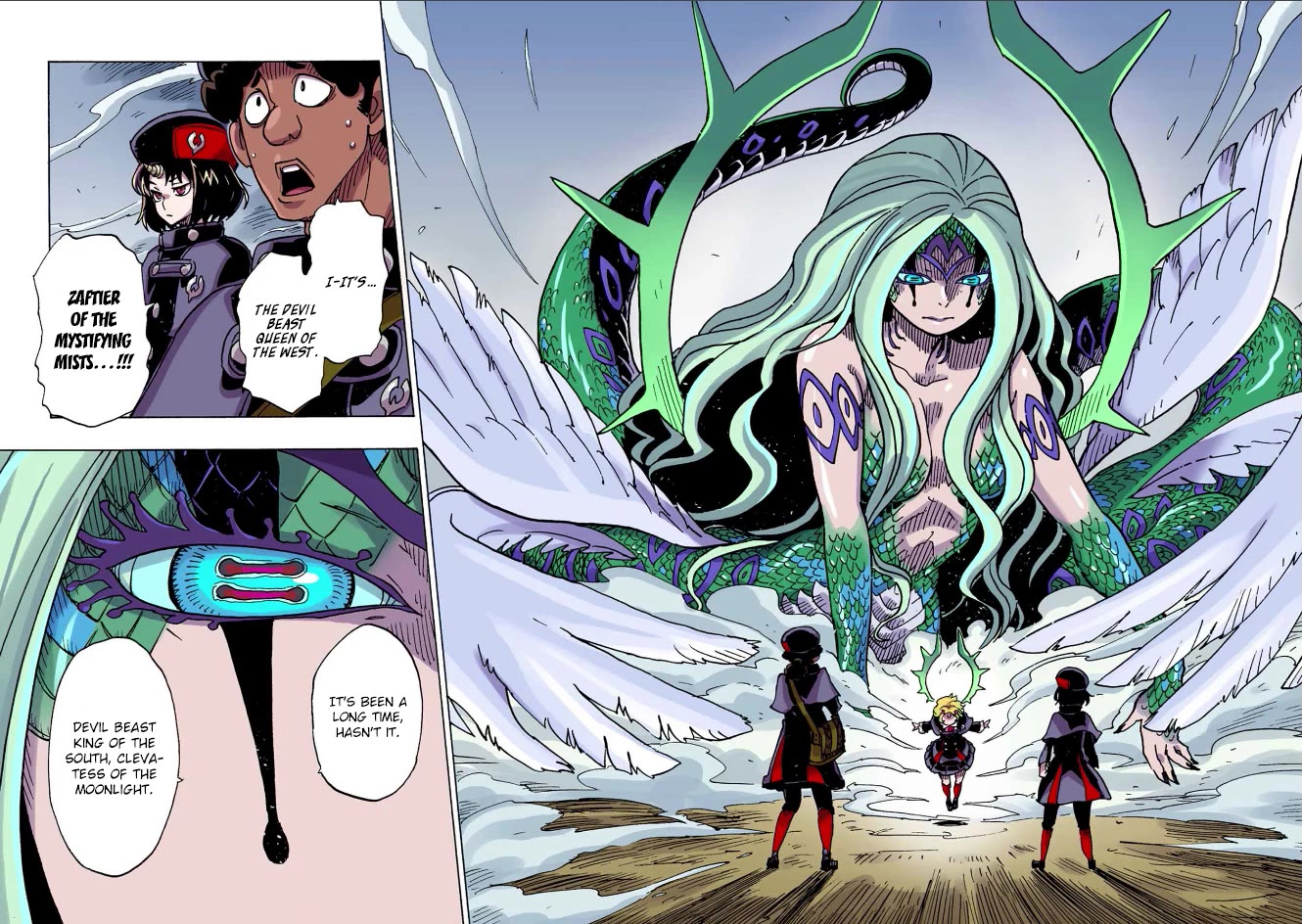 Clevatess - The King of Devil Beasts, the Baby and the Brave of the Undead Chapter 33 page 8 - Chapter 33: The Legend of the Hero and the Town of Origin