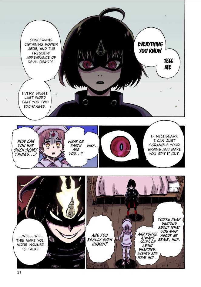 Clevatess - The King of Devil Beasts, the Baby and the Brave of the Undead Chapter 35 page 20 - Chapter 35: The Shadow Springs Into Action