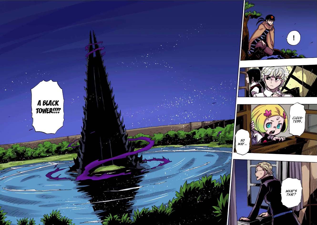 Clevatess - The King of Devil Beasts, the Baby and the Brave of the Undead Chapter 35 page 32 - Chapter 35: The Shadow Springs Into Action