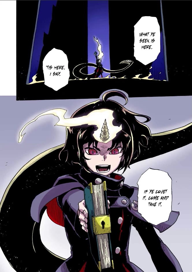 Clevatess - The King of Devil Beasts, the Baby and the Brave of the Undead Chapter 35 page 33 - Chapter 35: The Shadow Springs Into Action