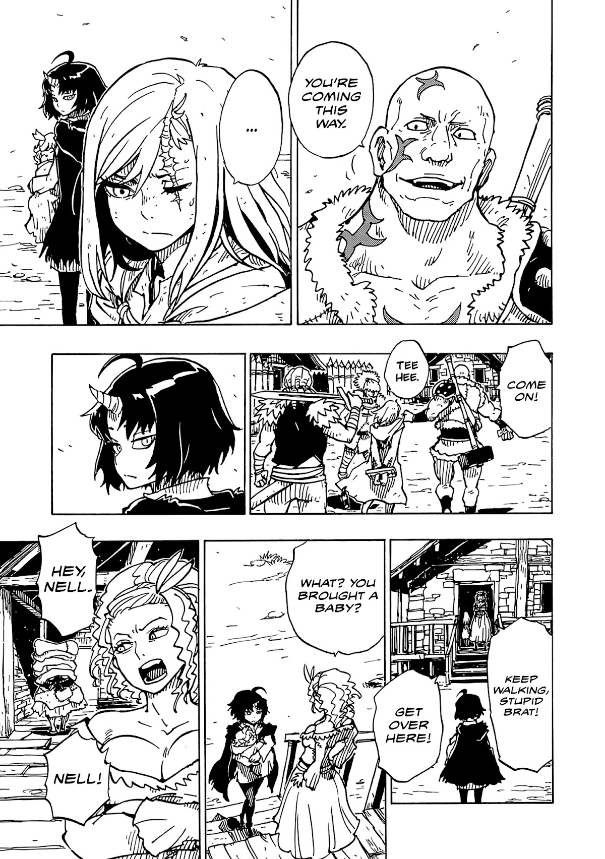 Clevatess - The King of Devil Beasts, the Baby and the Brave of the Undead Chapter 4 page 10 - Chapter 4: The trapped devil beast king