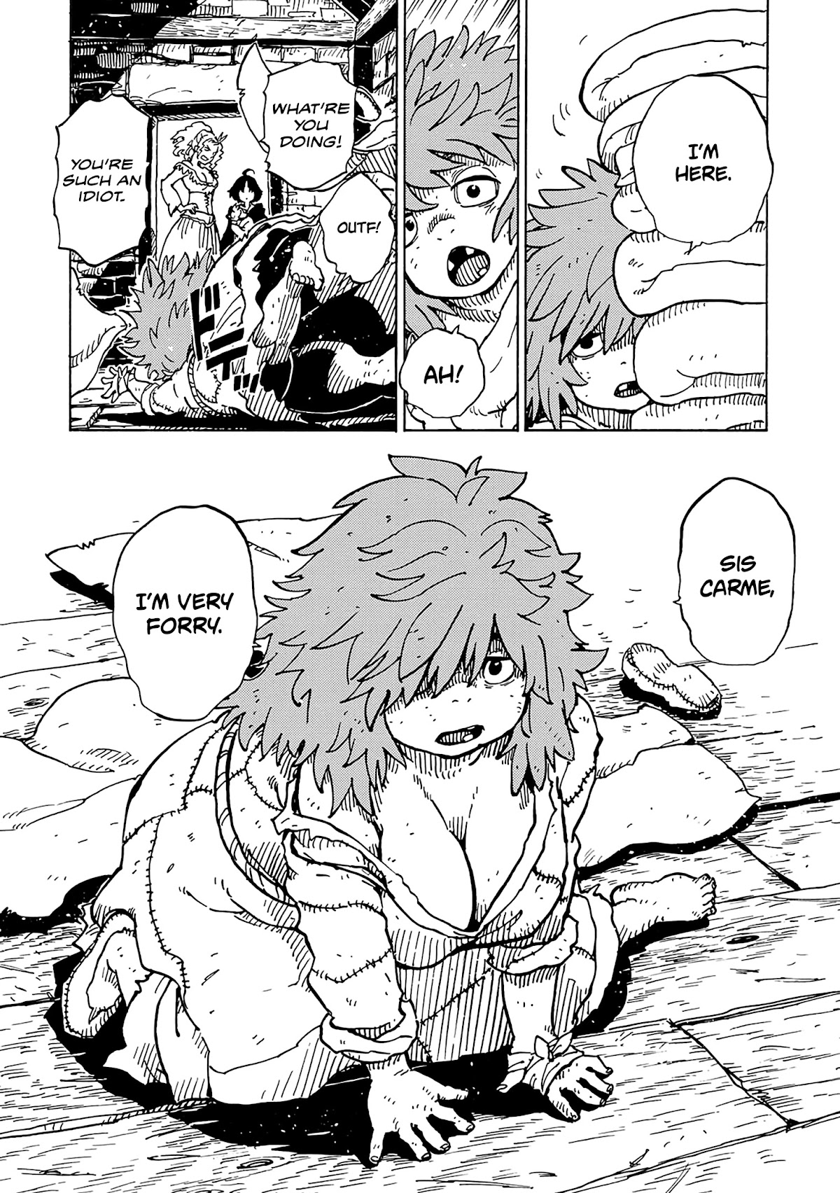 Clevatess - The King of Devil Beasts, the Baby and the Brave of the Undead Chapter 4 page 11 - Chapter 4: The trapped devil beast king