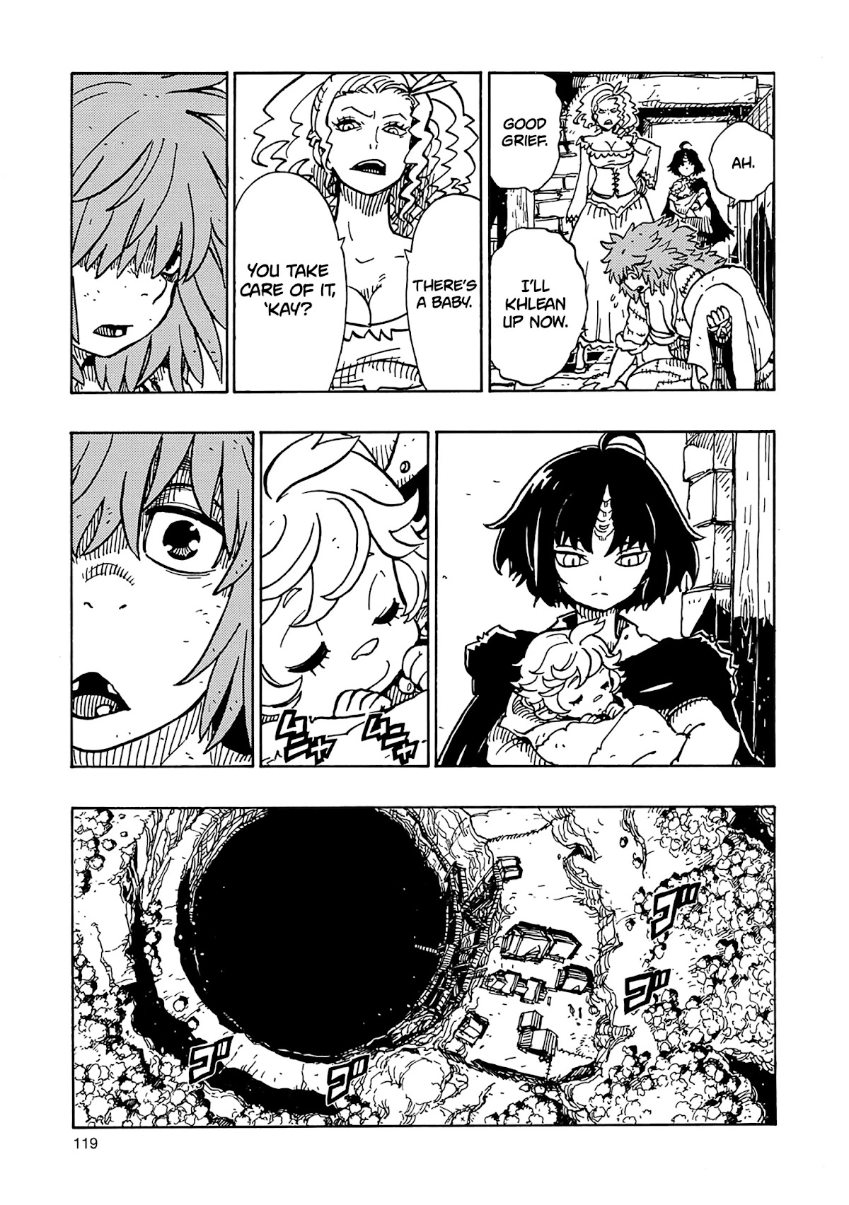 Clevatess - The King of Devil Beasts, the Baby and the Brave of the Undead Chapter 4 page 12 - Chapter 4: The trapped devil beast king