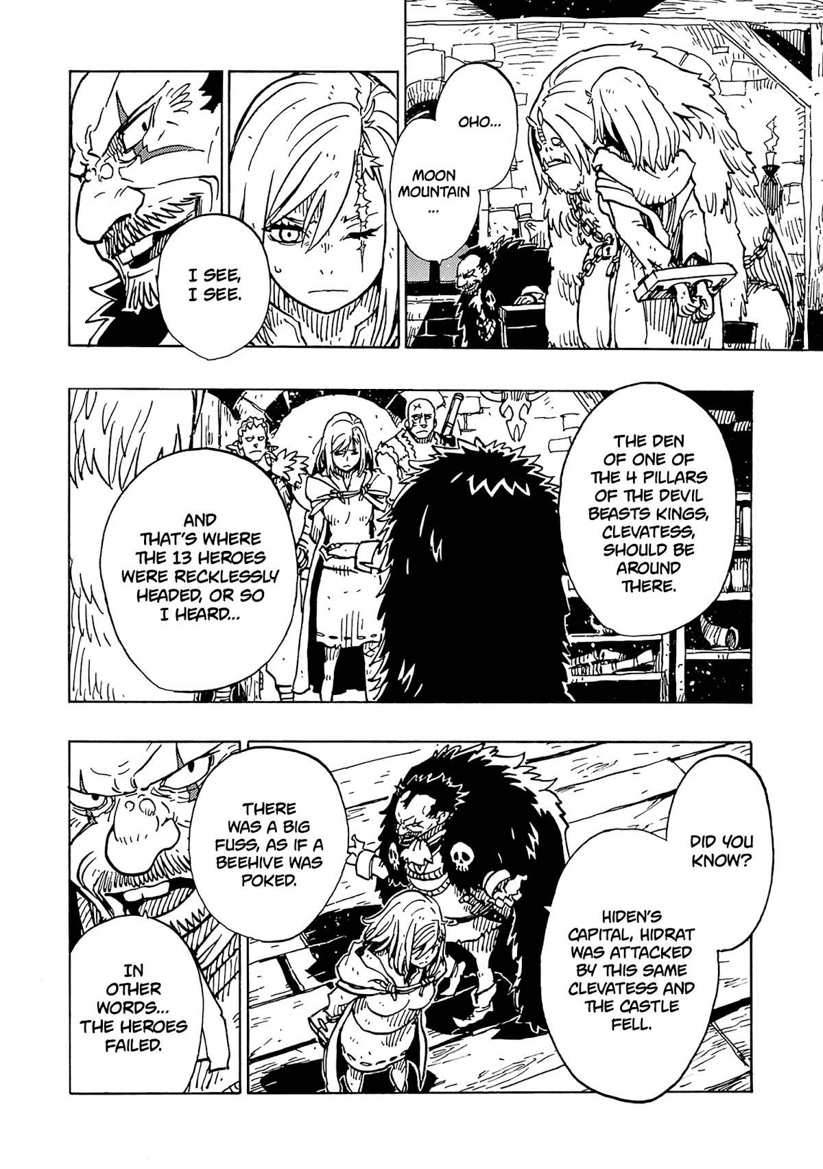 Clevatess - The King of Devil Beasts, the Baby and the Brave of the Undead Chapter 4 page 17 - Chapter 4: The trapped devil beast king