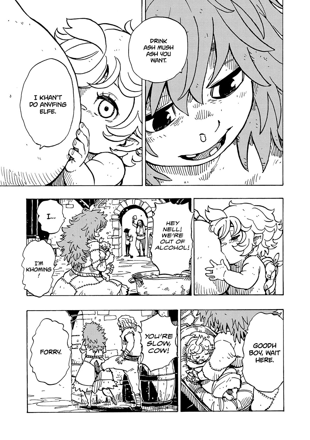 Clevatess - The King of Devil Beasts, the Baby and the Brave of the Undead Chapter 4 page 28 - Chapter 4: The trapped devil beast king
