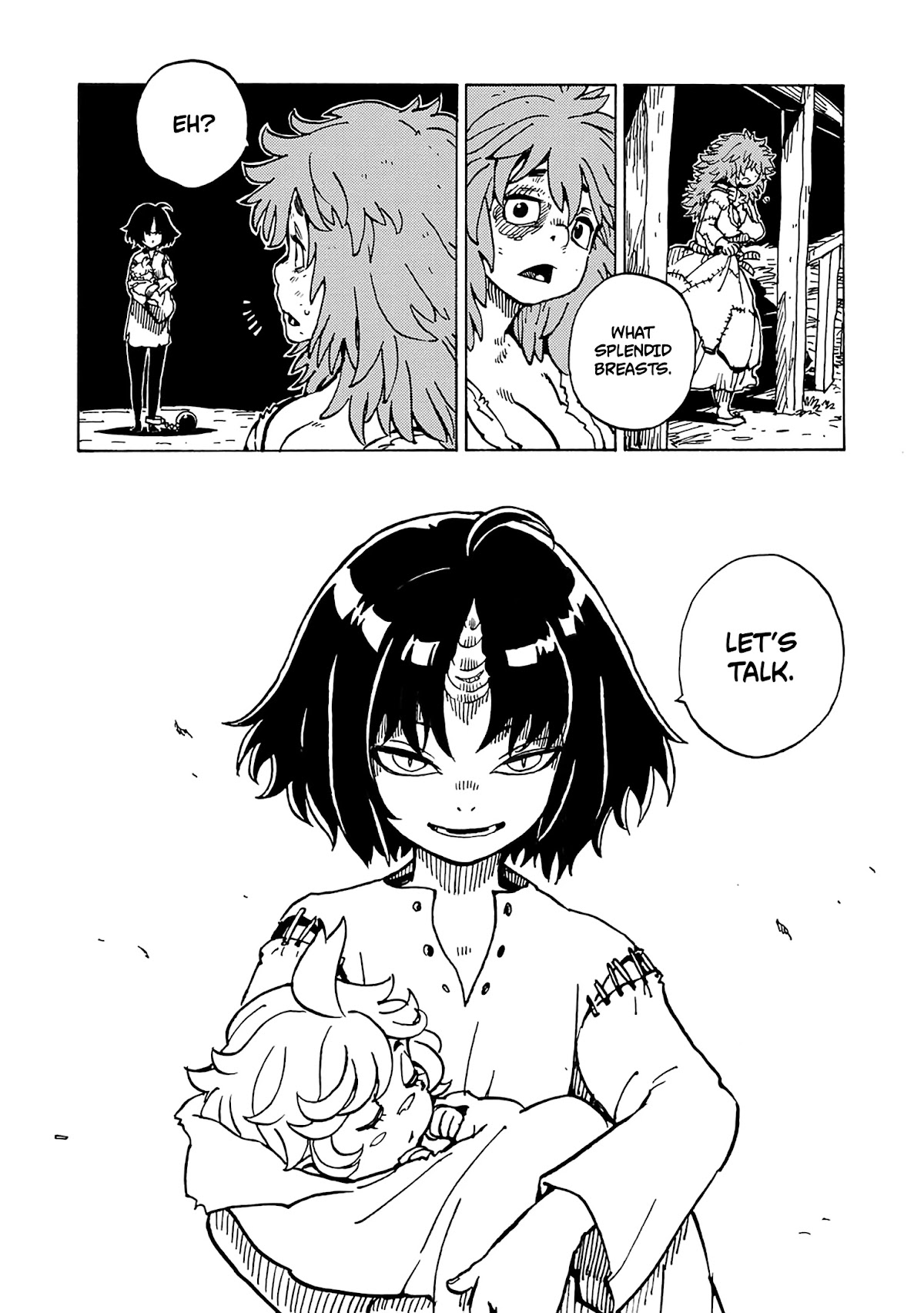 Clevatess - The King of Devil Beasts, the Baby and the Brave of the Undead Chapter 4 page 33 - Chapter 4: The trapped devil beast king
