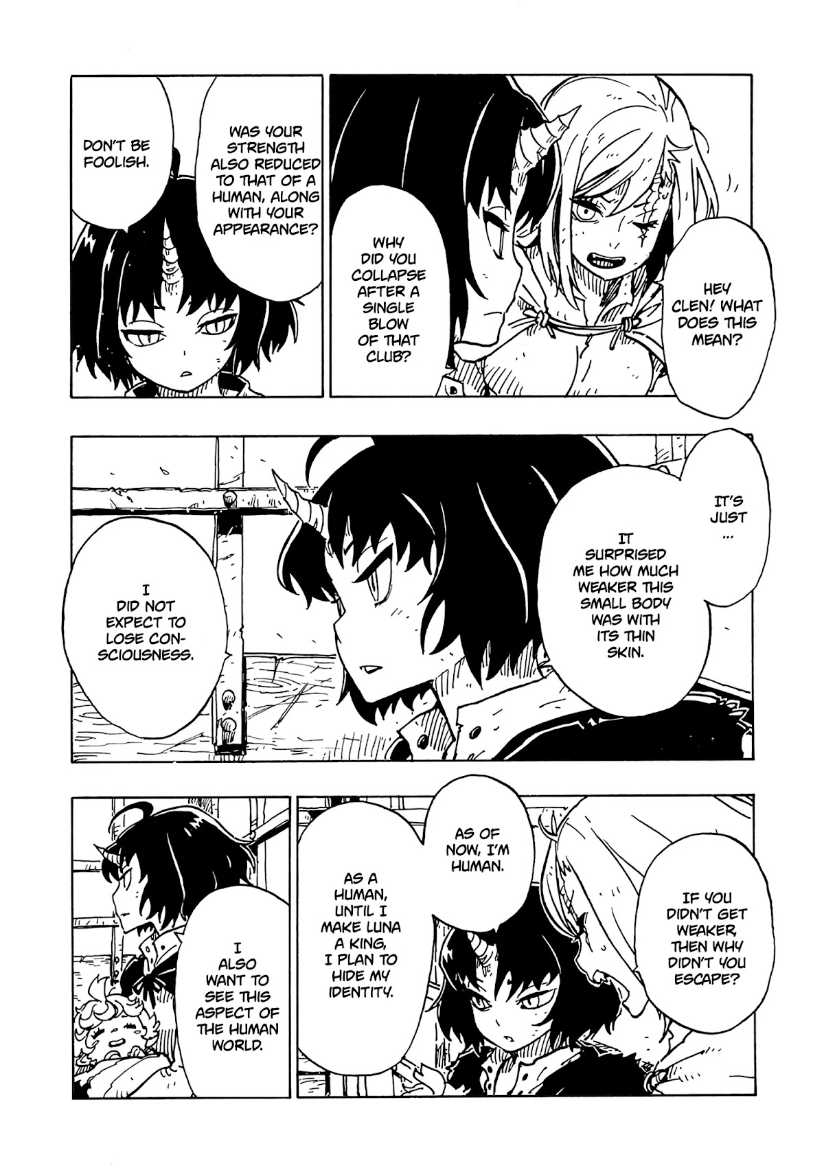 Clevatess - The King of Devil Beasts, the Baby and the Brave of the Undead Chapter 4 page 5 - Chapter 4: The trapped devil beast king