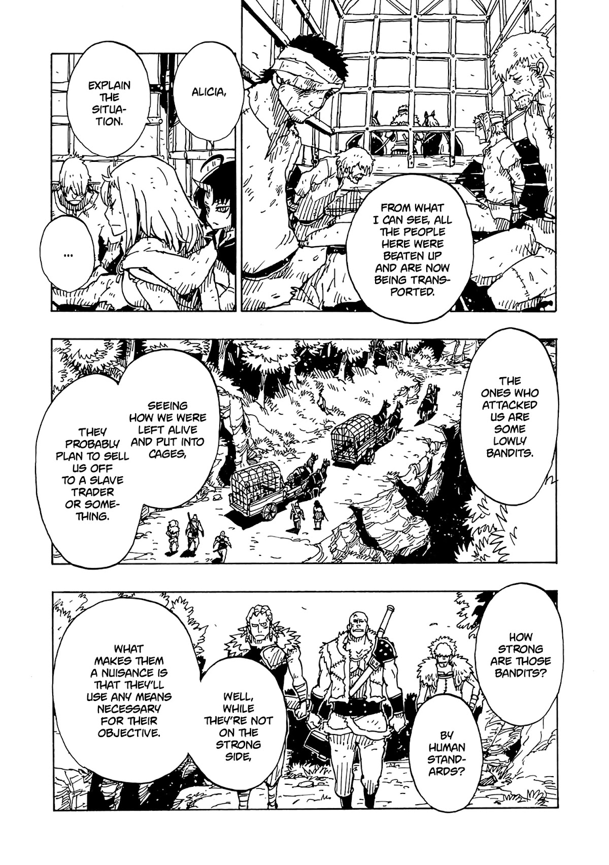 Clevatess - The King of Devil Beasts, the Baby and the Brave of the Undead Chapter 4 page 6 - Chapter 4: The trapped devil beast king