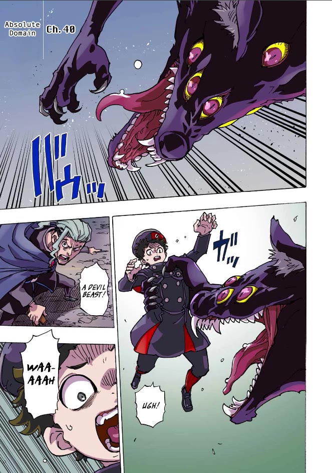 Clevatess - The King of Devil Beasts, the Baby and the Brave of the Undead Chapter 40 page 1 - Chapter 40: Absolute Domain