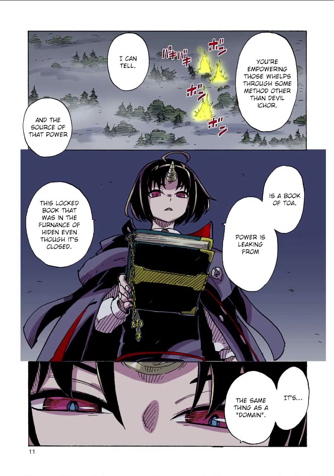 Clevatess - The King of Devil Beasts, the Baby and the Brave of the Undead Chapter 40 page 10 - Chapter 40: Absolute Domain