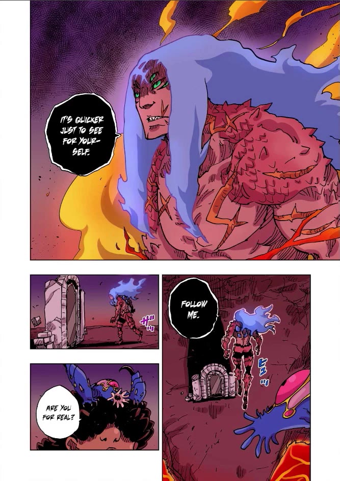Clevatess - The King of Devil Beasts, the Baby and the Brave of the Undead Chapter 48 page 16 - Chapter 48: The Searing and the Ultramarine