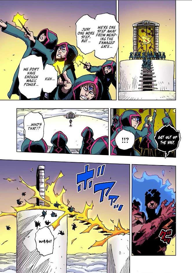 Clevatess - The King of Devil Beasts, the Baby and the Brave of the Undead Chapter 48 page 17 - Chapter 48: The Searing and the Ultramarine