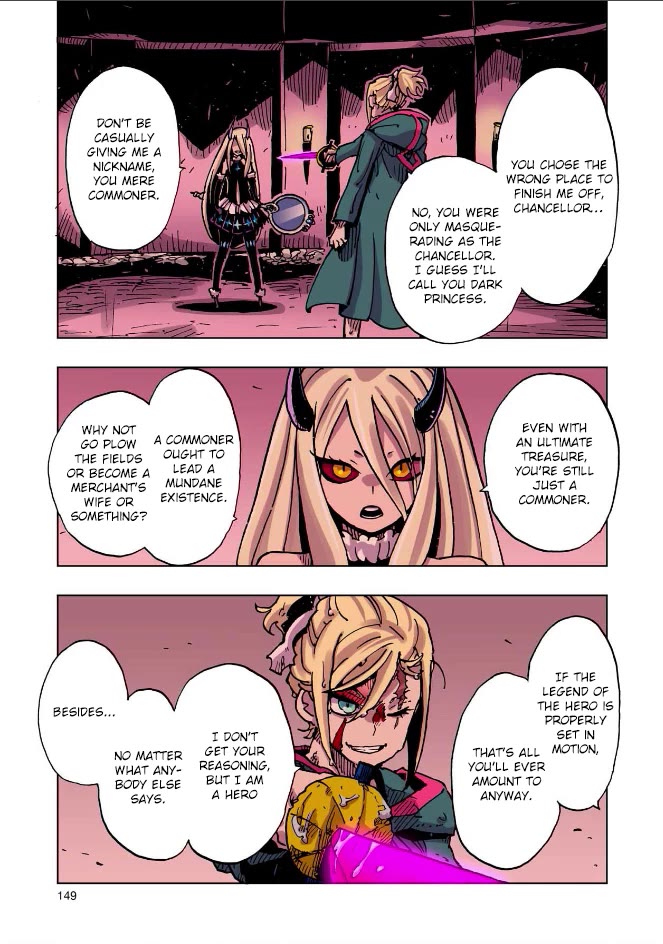 Clevatess - The King of Devil Beasts, the Baby and the Brave of the Undead Chapter 48 page 34 - Chapter 48: The Searing and the Ultramarine