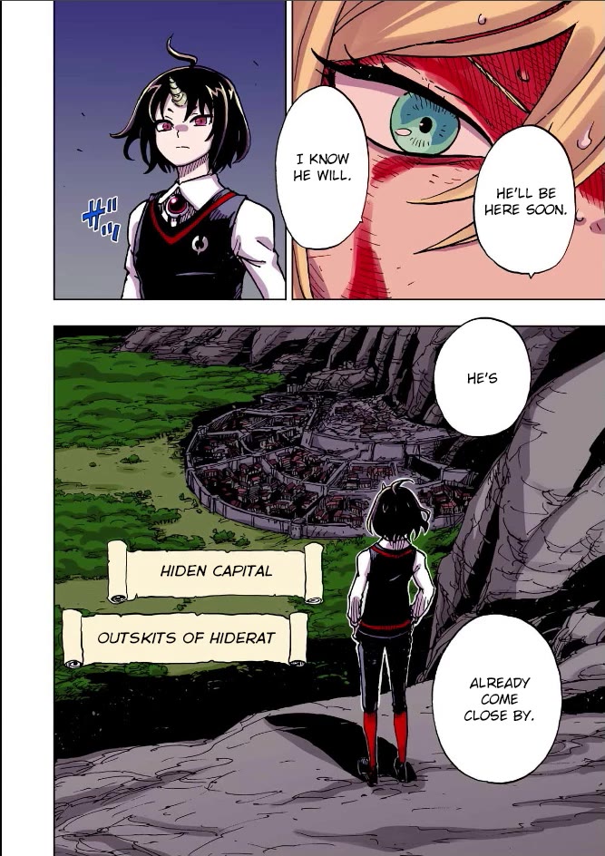 Clevatess - The King of Devil Beasts, the Baby and the Brave of the Undead Chapter 48 page 35 - Chapter 48: The Searing and the Ultramarine