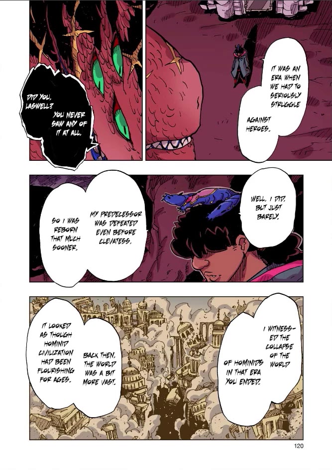 Clevatess - The King of Devil Beasts, the Baby and the Brave of the Undead Chapter 48 page 6 - Chapter 48: The Searing and the Ultramarine