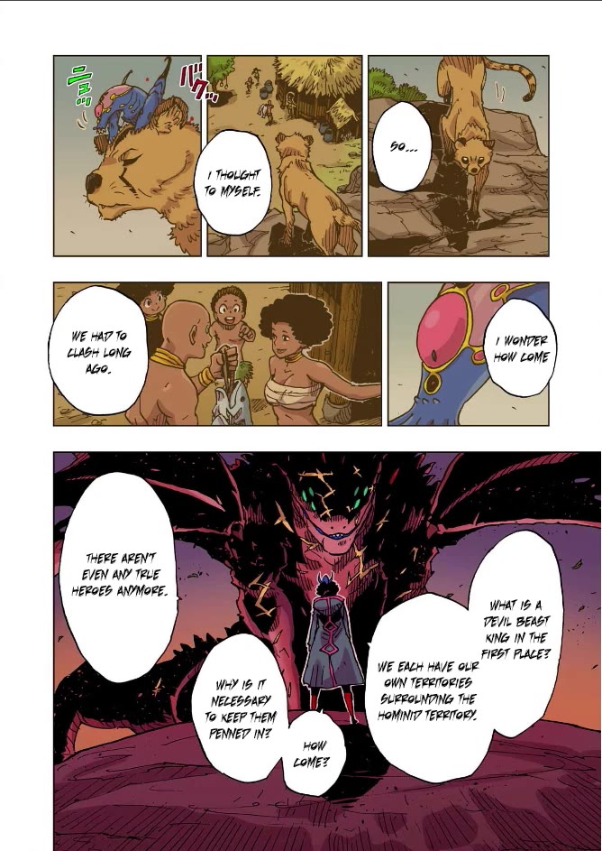 Clevatess - The King of Devil Beasts, the Baby and the Brave of the Undead Chapter 48 page 8 - Chapter 48: The Searing and the Ultramarine
