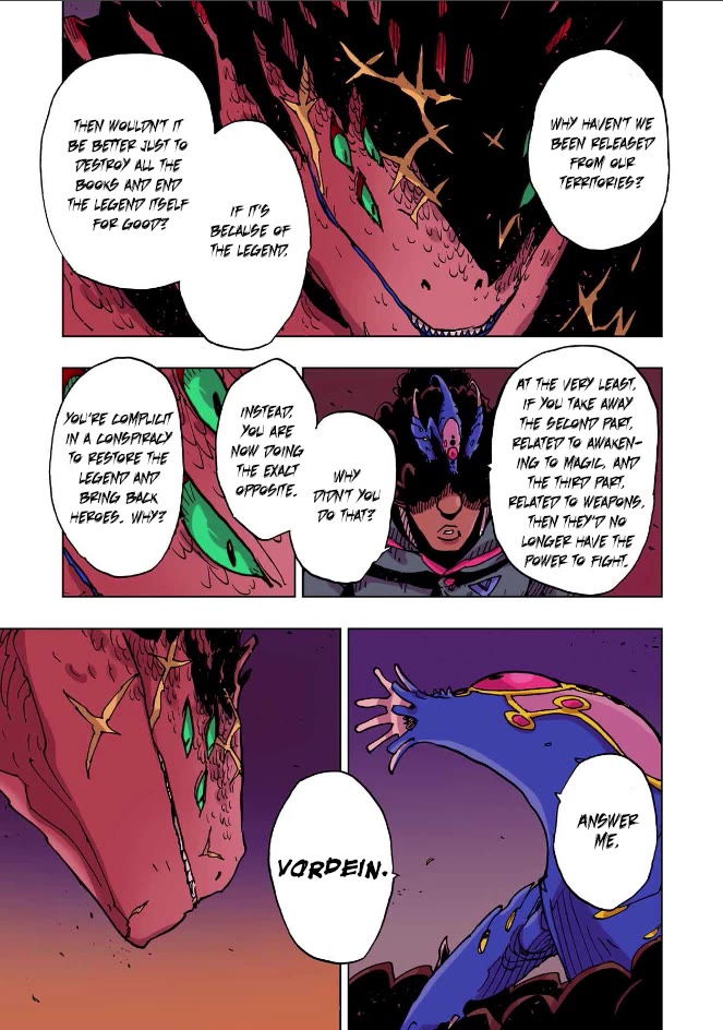 Clevatess - The King of Devil Beasts, the Baby and the Brave of the Undead Chapter 48 page 9 - Chapter 48: The Searing and the Ultramarine