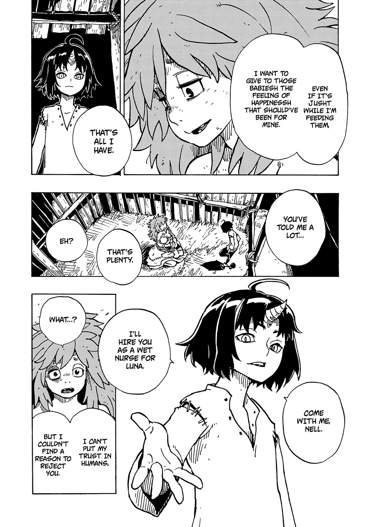 Clevatess - The King of Devil Beasts, the Baby and the Brave of the Undead Chapter 5 page 13 - Chapter 5: Nell's past