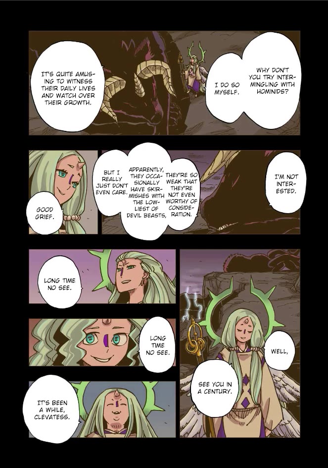 Clevatess - The King of Devil Beasts, the Baby and the Brave of the Undead Chapter 53 page 19 - Chapter 53: A Devil Beast King's Millennium