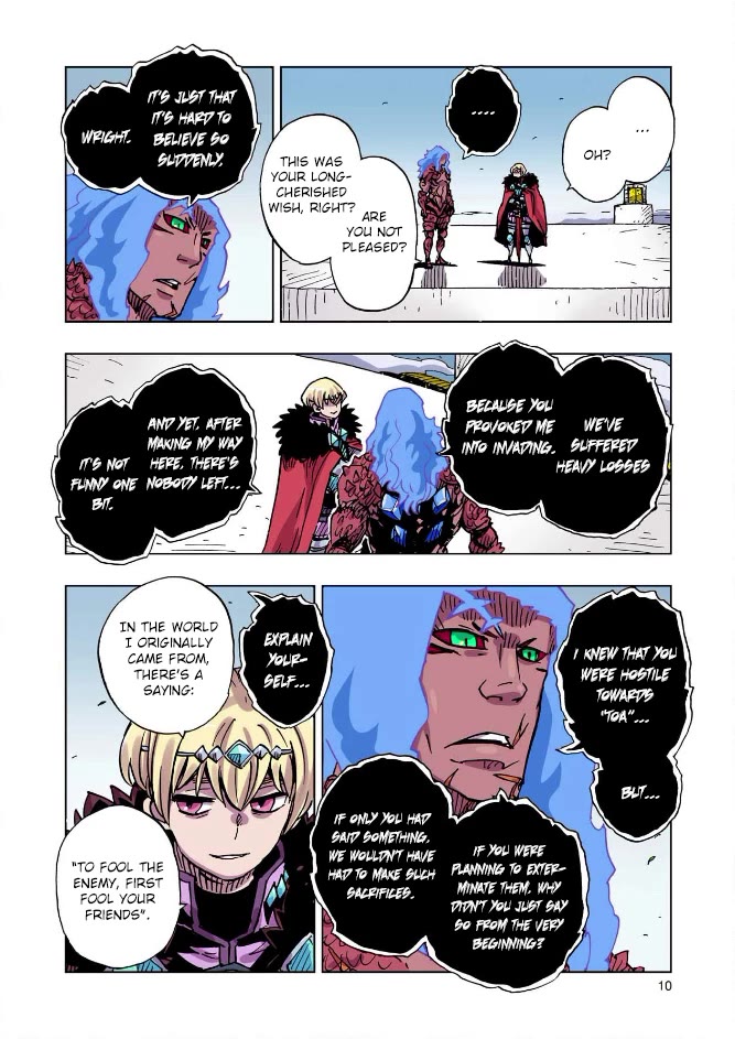 Clevatess - The King of Devil Beasts, the Baby and the Brave of the Undead Chapter 55 page 9 - Chapter 55: The Fate of the Toans and the Heroes
