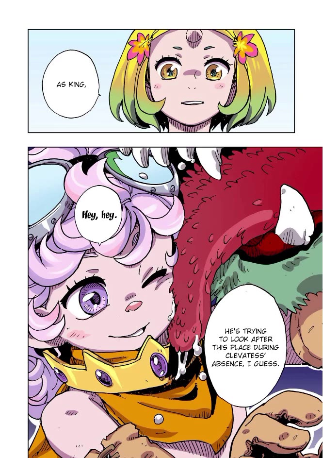 Clevatess - The King of Devil Beasts, the Baby and the Brave of the Undead Chapter 58 page 35 - Chapter 58: A New Arc