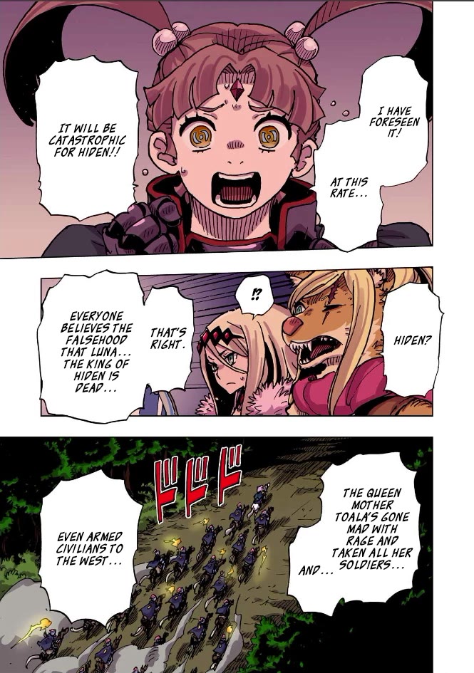 Clevatess - The King of Devil Beasts, the Baby and the Brave of the Undead Chapter 73 page 35 - Chapter 73