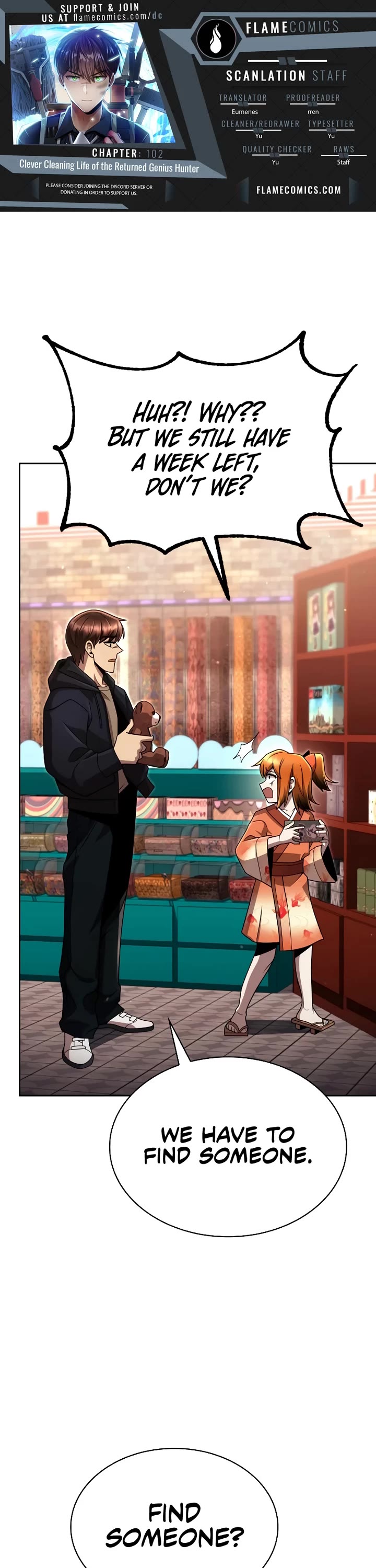Clever Cleaning Life Of The Returned Genius Hunter Chapter 102 page 1 - Chapter 102