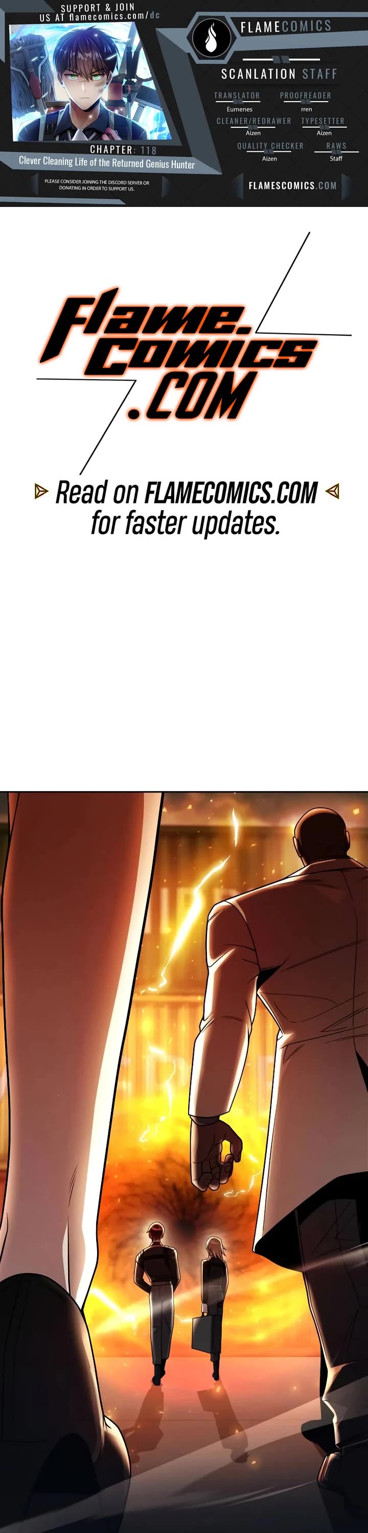 Clever Cleaning Life Of The Returned Genius Hunter Chapter 118 page 1 - Chapter 118