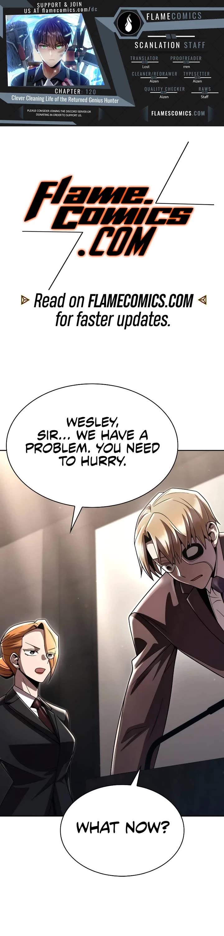 Clever Cleaning Life Of The Returned Genius Hunter Chapter 120 page 1 - Chapter 120