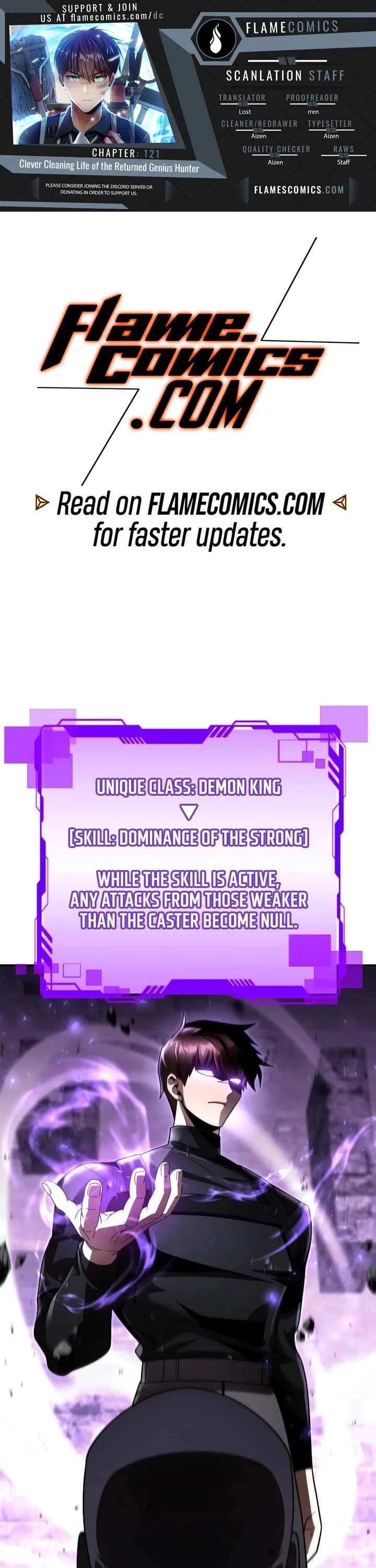 Clever Cleaning Life Of The Returned Genius Hunter Chapter 121 page 1 - Chapter 121