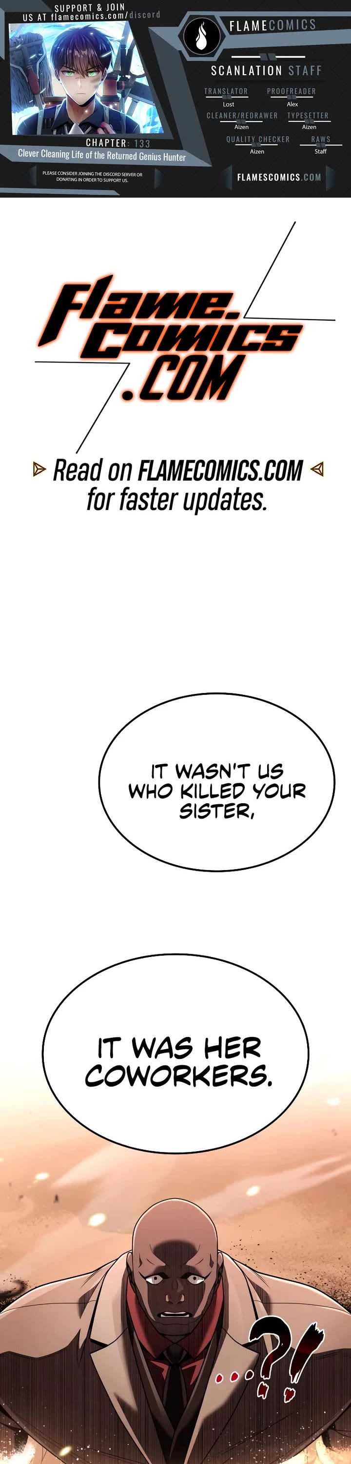 Clever Cleaning Life Of The Returned Genius Hunter Chapter 133 page 1 - Chapter 133
