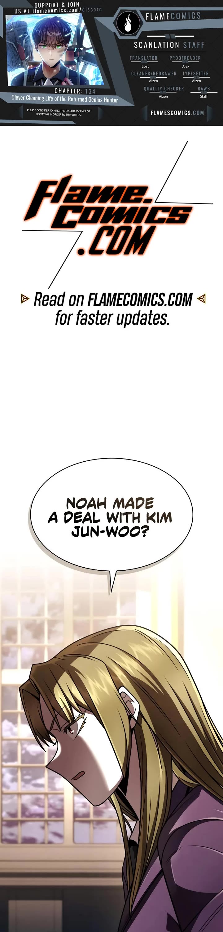 Clever Cleaning Life Of The Returned Genius Hunter Chapter 134 page 1 - Chapter 134