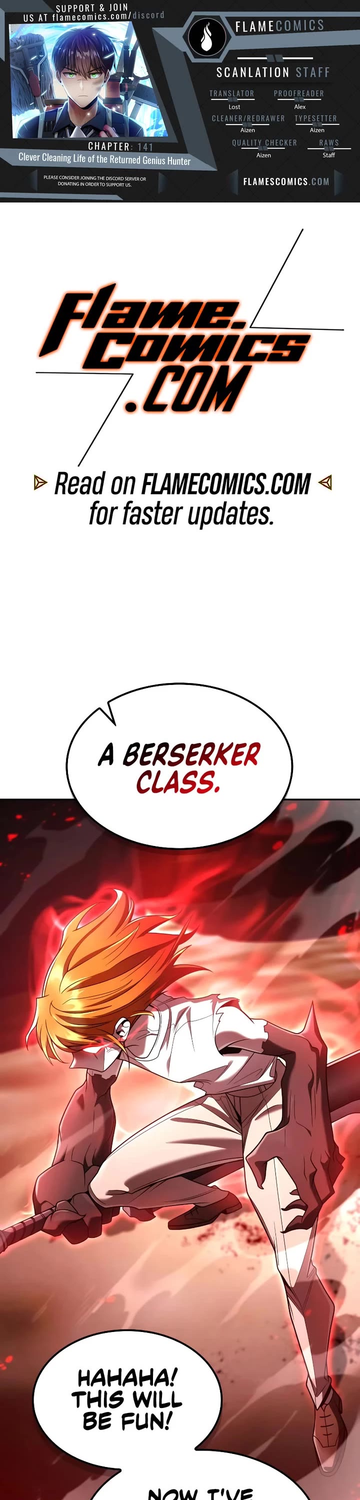 Clever Cleaning Life Of The Returned Genius Hunter Chapter 141 page 1 - Chapter 141