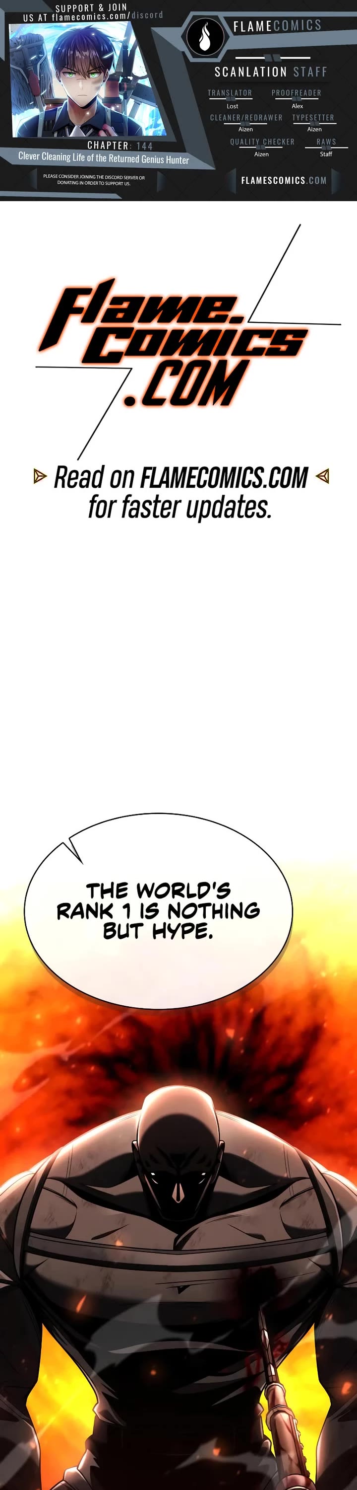 Clever Cleaning Life Of The Returned Genius Hunter Chapter 144 page 1 - Chapter 144