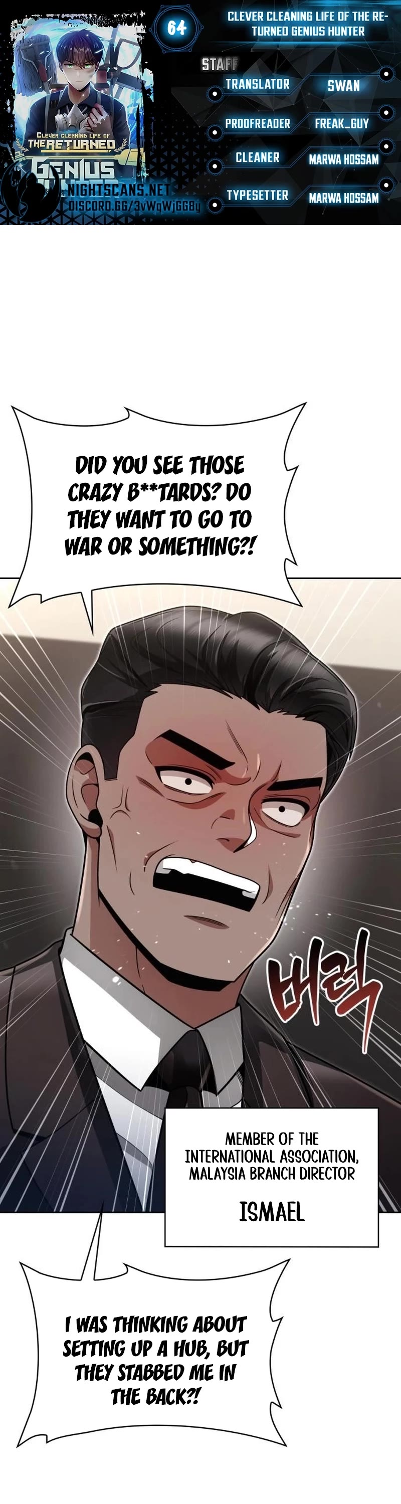 Clever Cleaning Life Of The Returned Genius Hunter Chapter 64 page 1 - Chapter 64