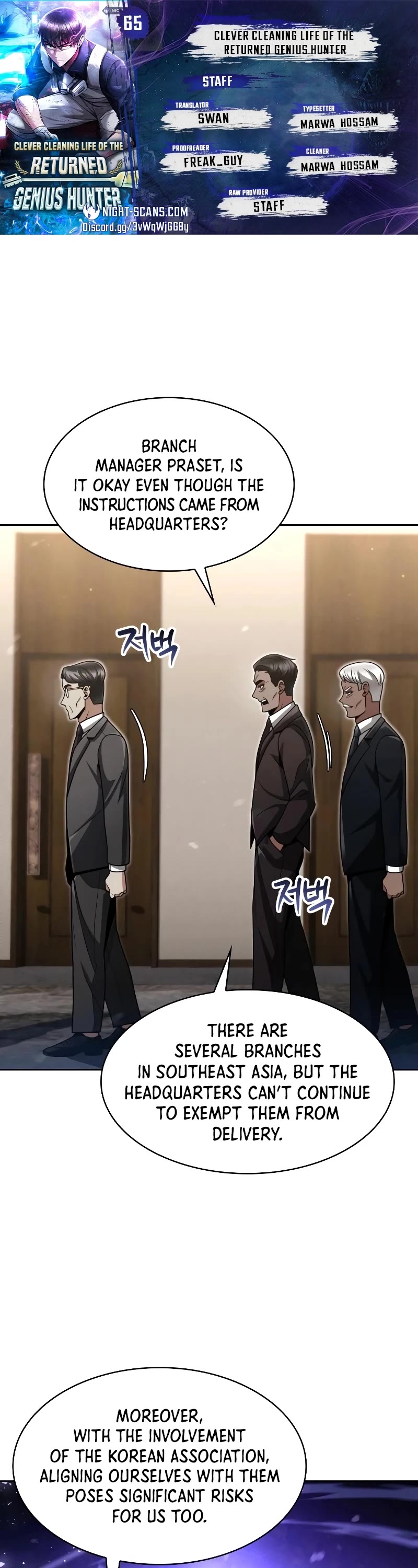 Clever Cleaning Life Of The Returned Genius Hunter Chapter 65 page 1 - Chapter 65