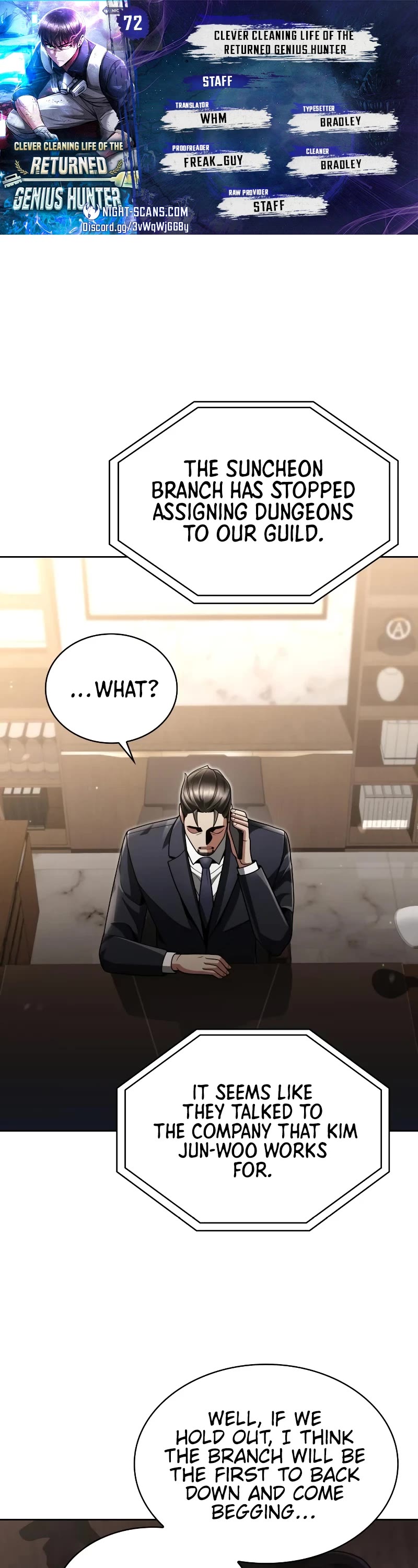 Clever Cleaning Life Of The Returned Genius Hunter Chapter 72 page 1 - Chapter 72