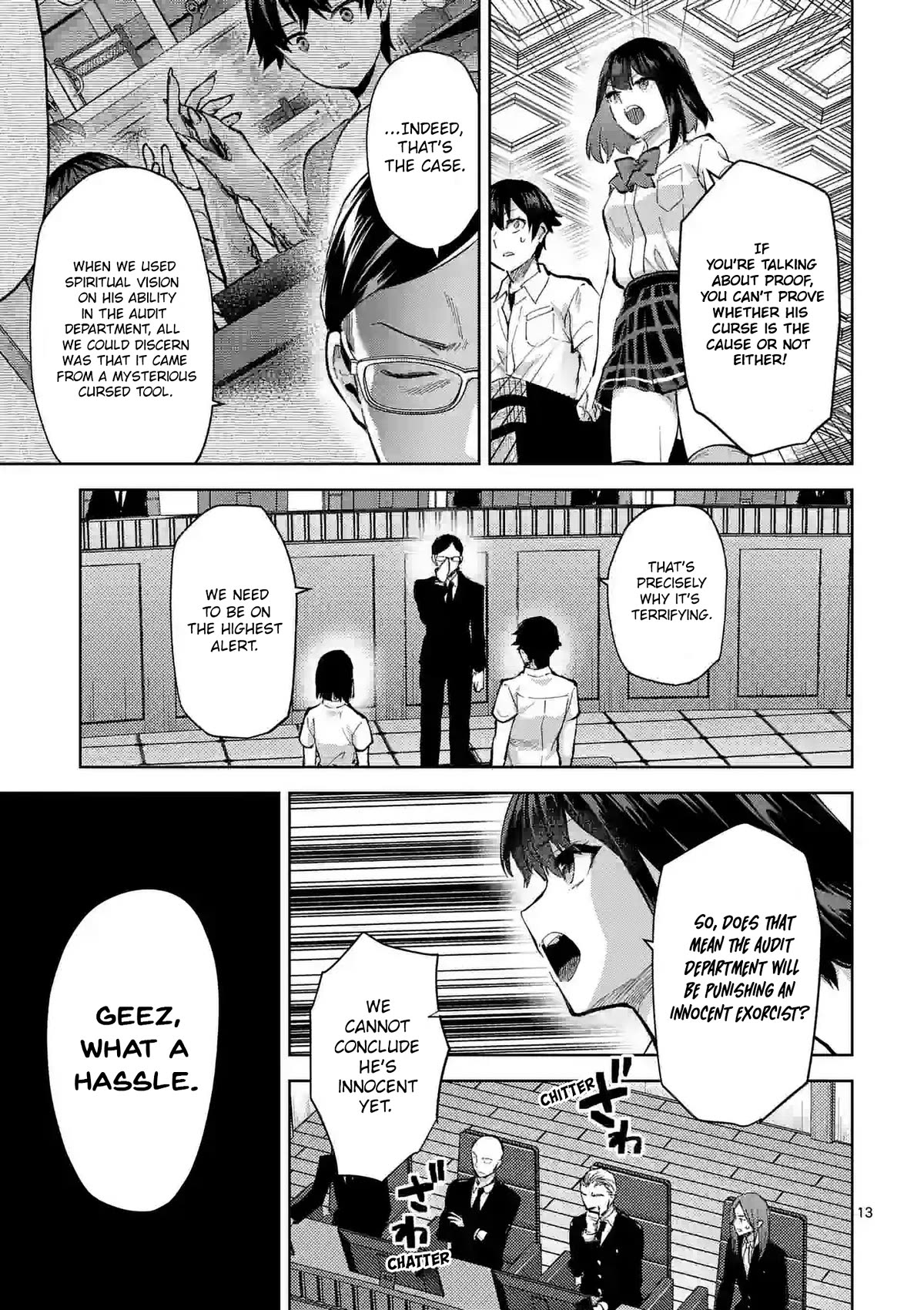 Climax Exorcism With A Single Touch! Chapter 36 page 13 - Chapter 36