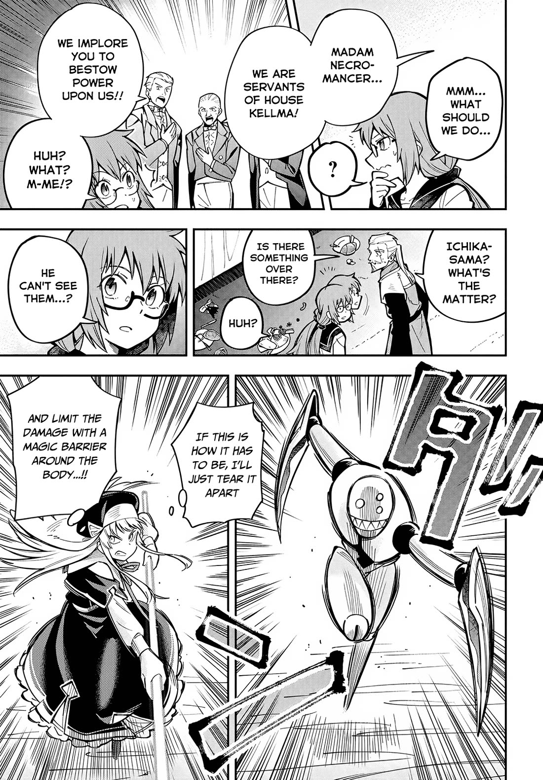 Climax Necromance Chapter 4 page 21 - Chapter 4: At Count Kellma's mansion