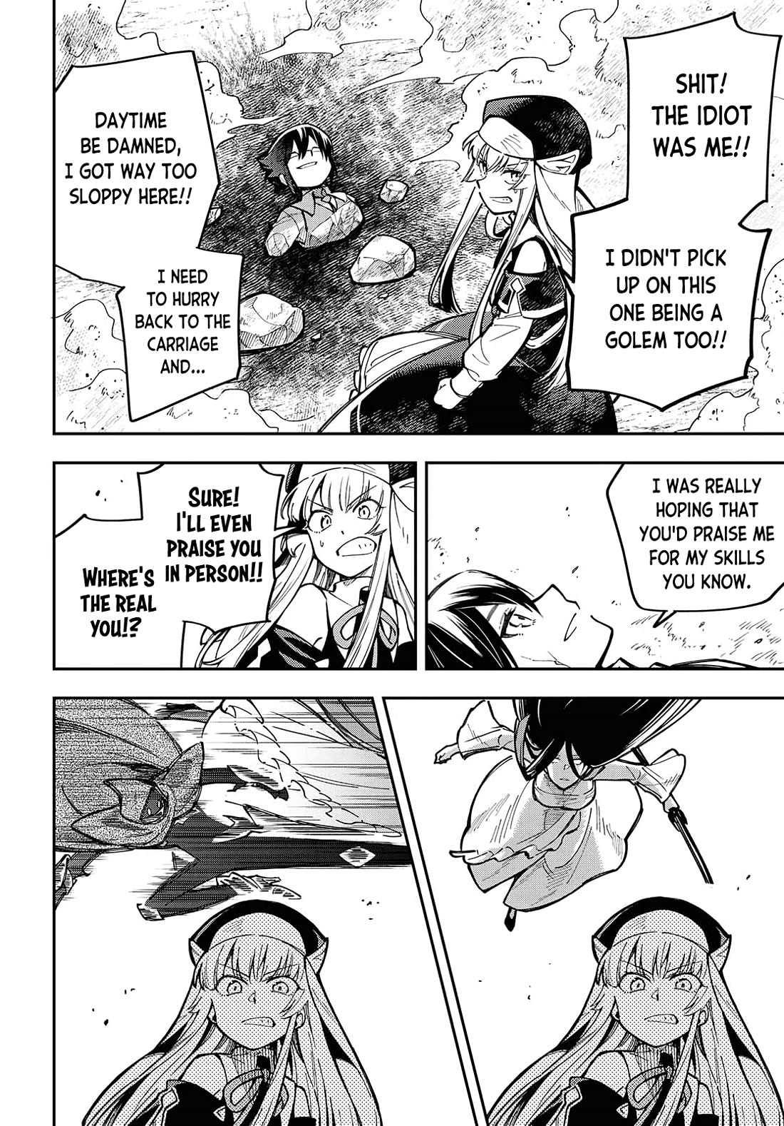Climax Necromance Chapter 6 page 13 - Chapter 6: Golem user