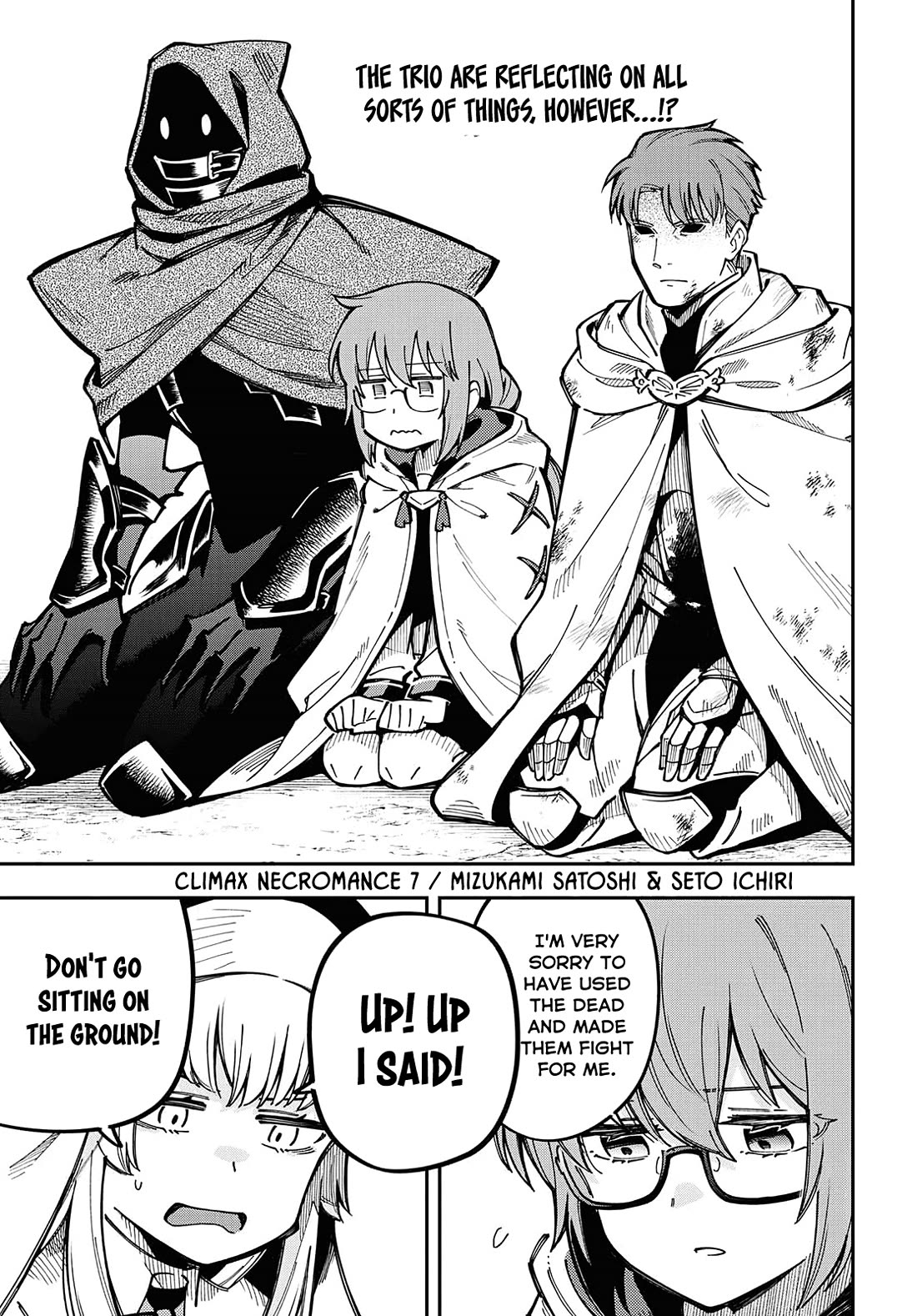 Climax Necromance Chapter 7 page 1 - Chapter 7: The Hurt Triumphal Return