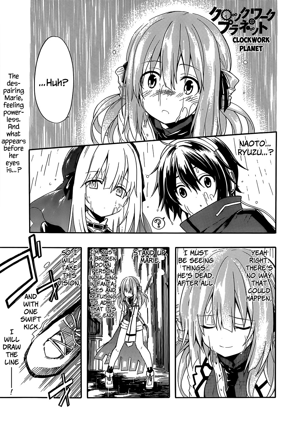 Clockwork Planet Chapter 19.2 page 1 - Chapter 19 v2 : Underground
