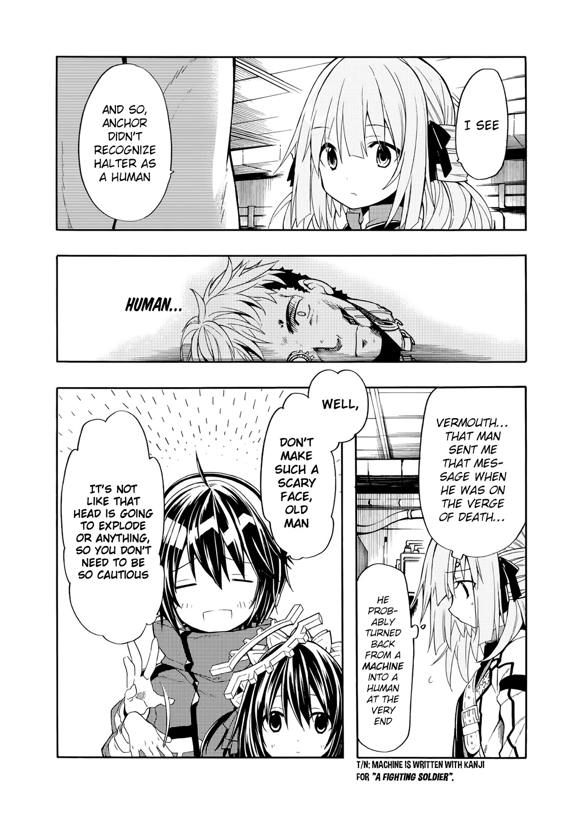 Clockwork Planet Chapter 24 page 18 - Chapter 24: Weapon and Human