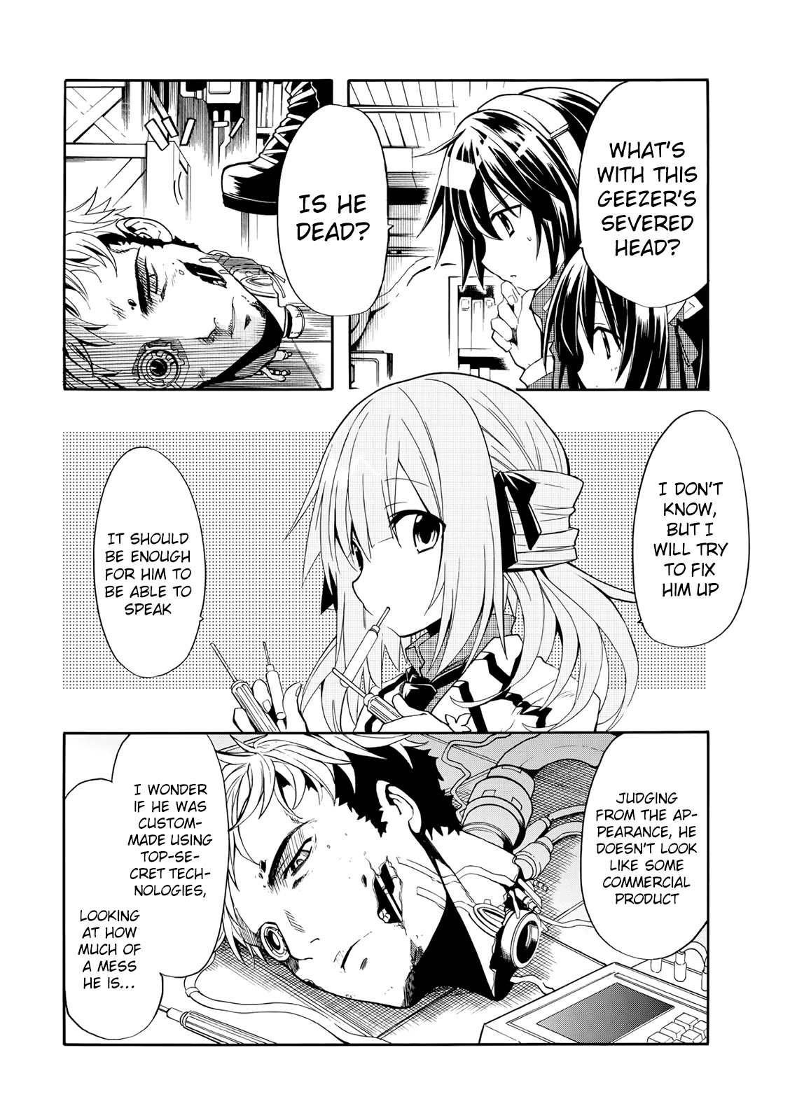Clockwork Planet Chapter 24 page 4 - Chapter 24: Weapon and Human
