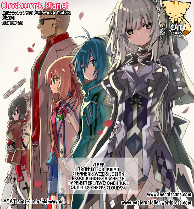 Clockwork Planet Chapter 28 page 1 - Chapter 28: Investigation