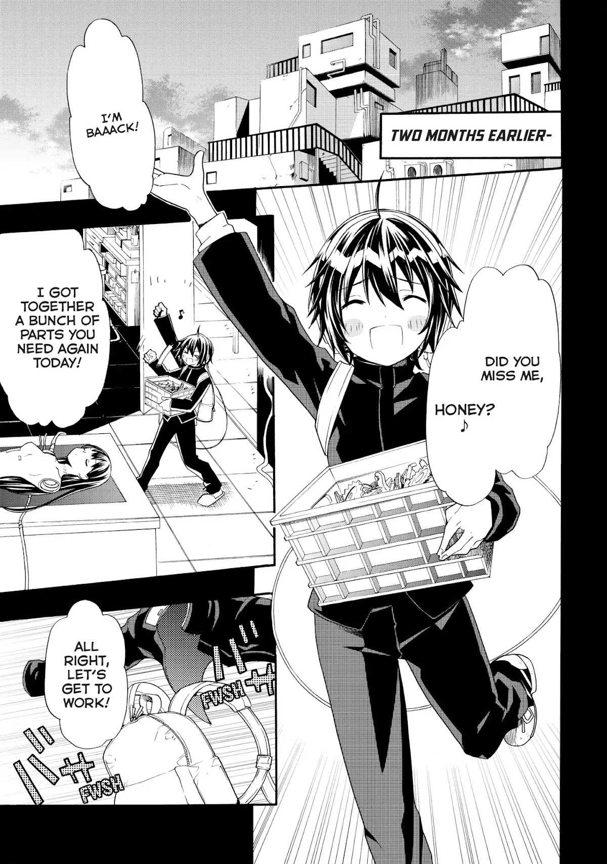 Clockwork Planet Chapter 35 page 1 - Chapter 35: Clock 35