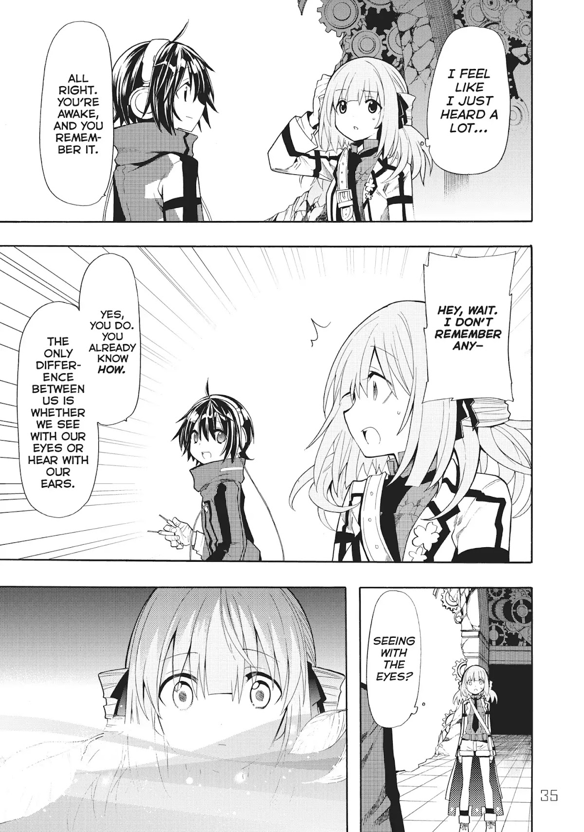 Clockwork Planet Chapter 36 page 34 - Chapter 36: Vol.8 Clock 36: Finished Fantasy
